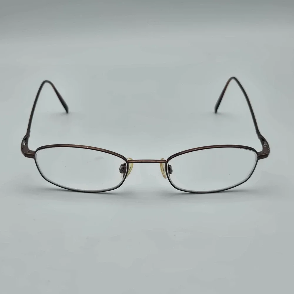 Altair Microtech Eyeglasses Frames Only 48-19-145 Antique Bronze Flex Hinge